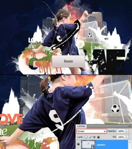 آموزش طراحی پس زمینه ورزشی در فتوشاپ